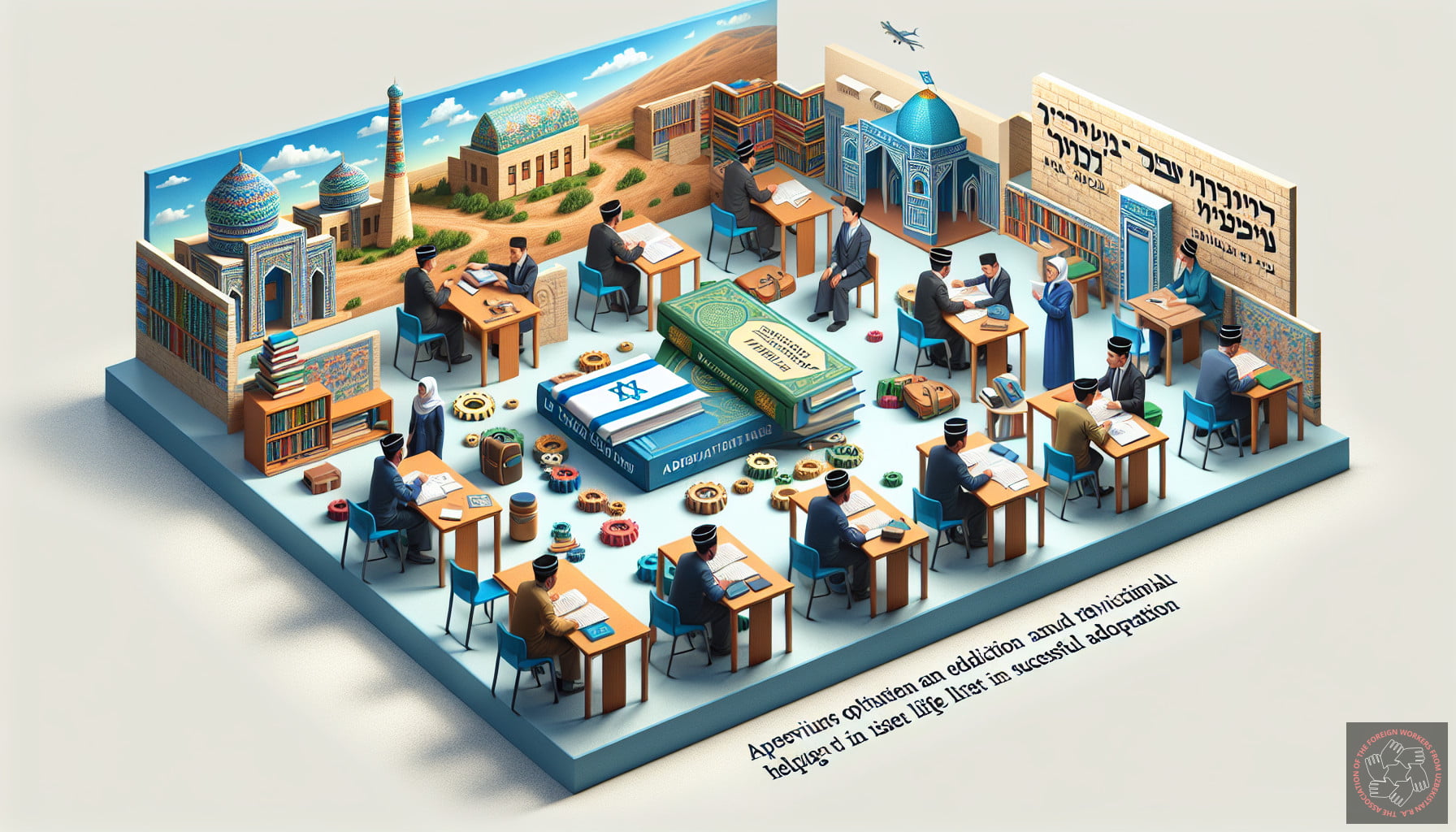 Illustration for section: Образование и повышение квалификации Образование и по - адвокат Израиль