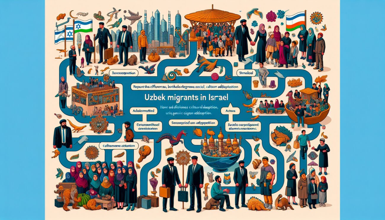 Узбекские мигранты в Израиле: культурная адаптация (in English: Uzbek migrants in Israel: cultural adaptation)