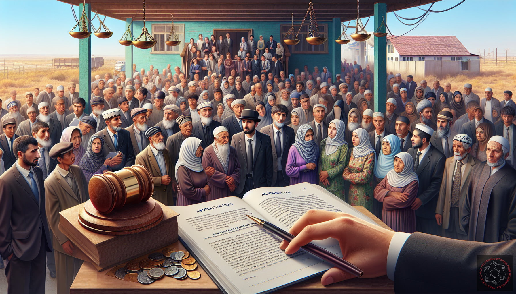 Illustration for section: 5. Возможность вступить в ассоциацию иностранных работ - Юридическая поддержка мигрантов